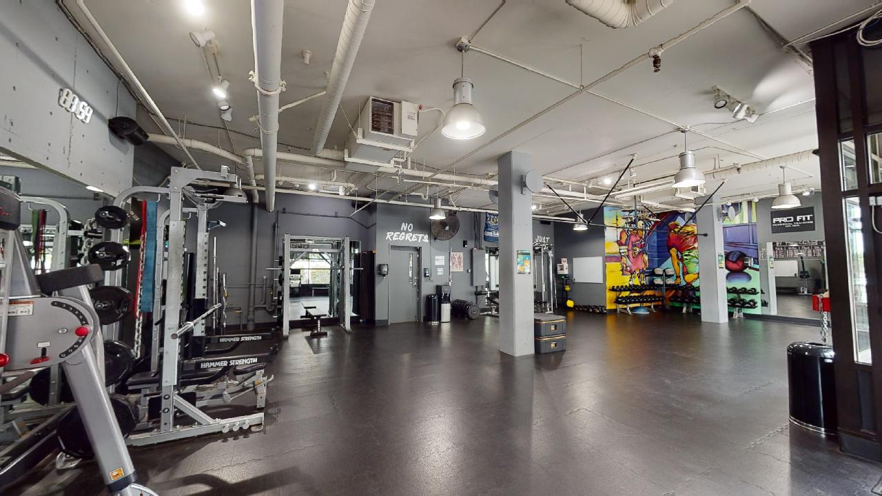 Personal trainig space at Pro Fit Training Gym